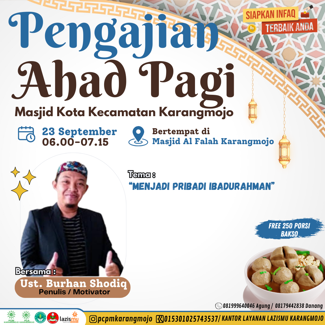 Pengajian Ahad Pagi #1