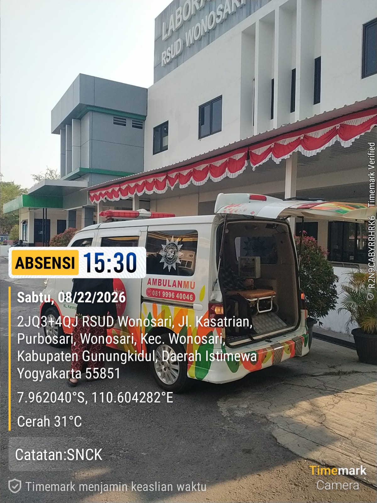 Foto Giat Ambulan
