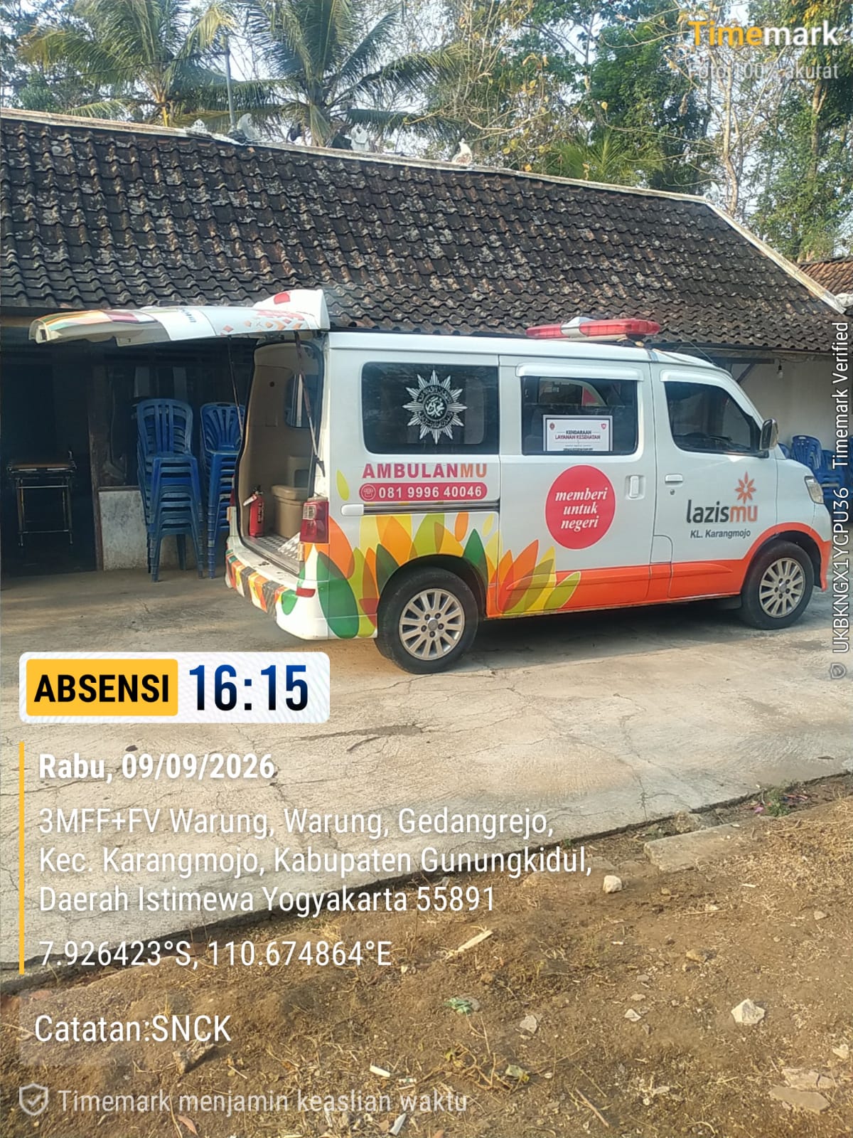 Foto Giat Ambulan