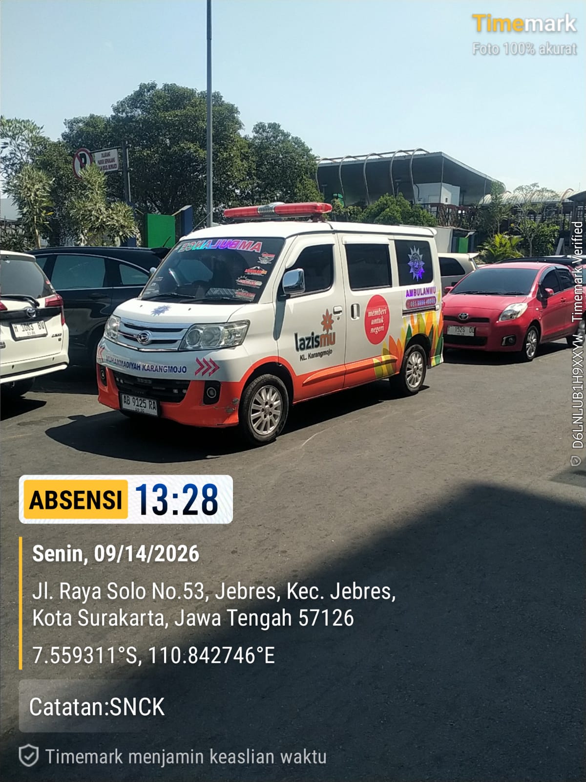 Foto Giat Ambulan