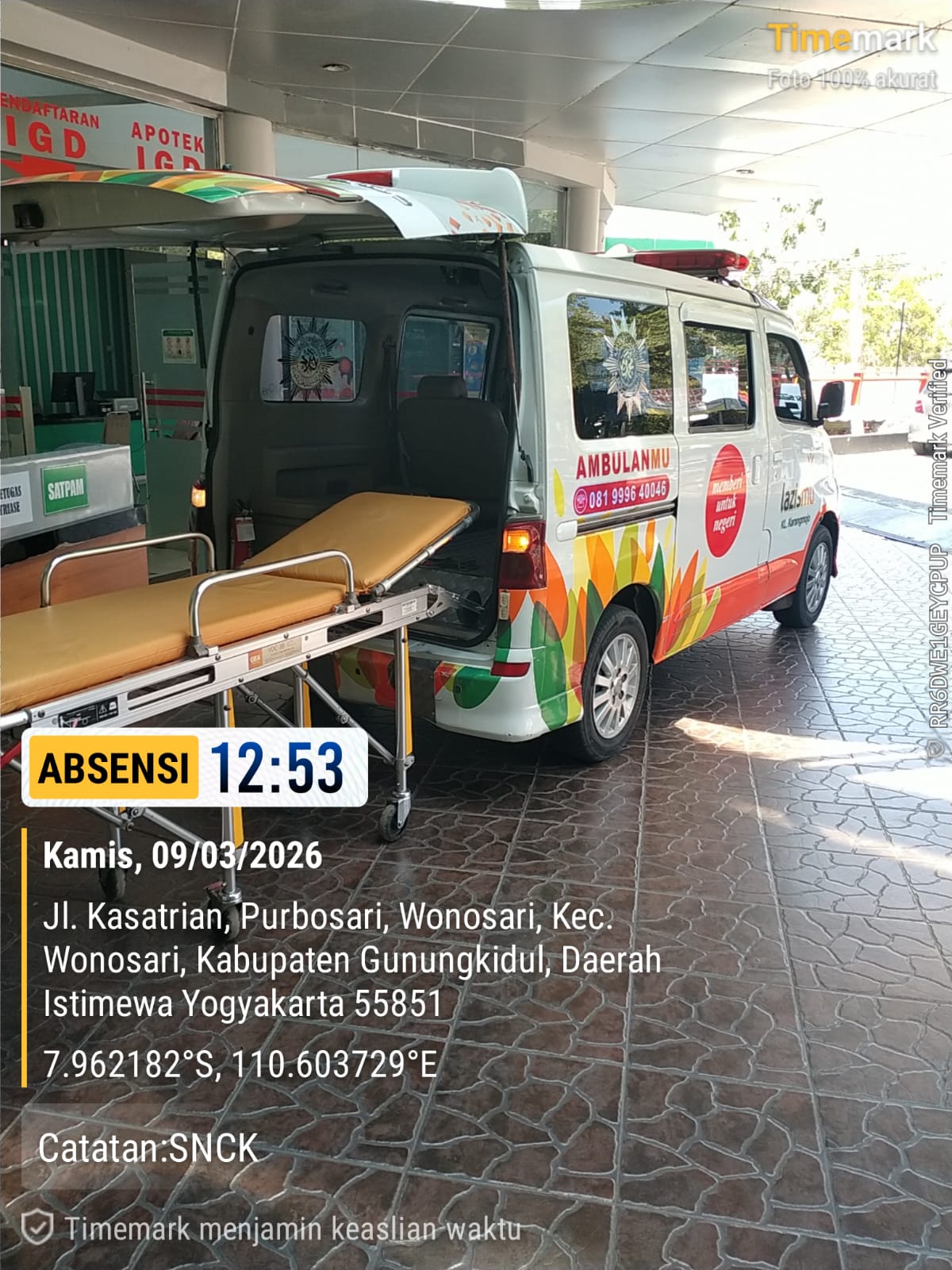 Foto Giat Ambulan